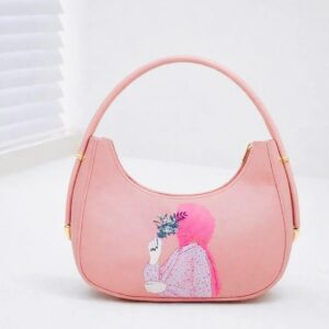 Girl’s Leather Plain Shoulder Bag