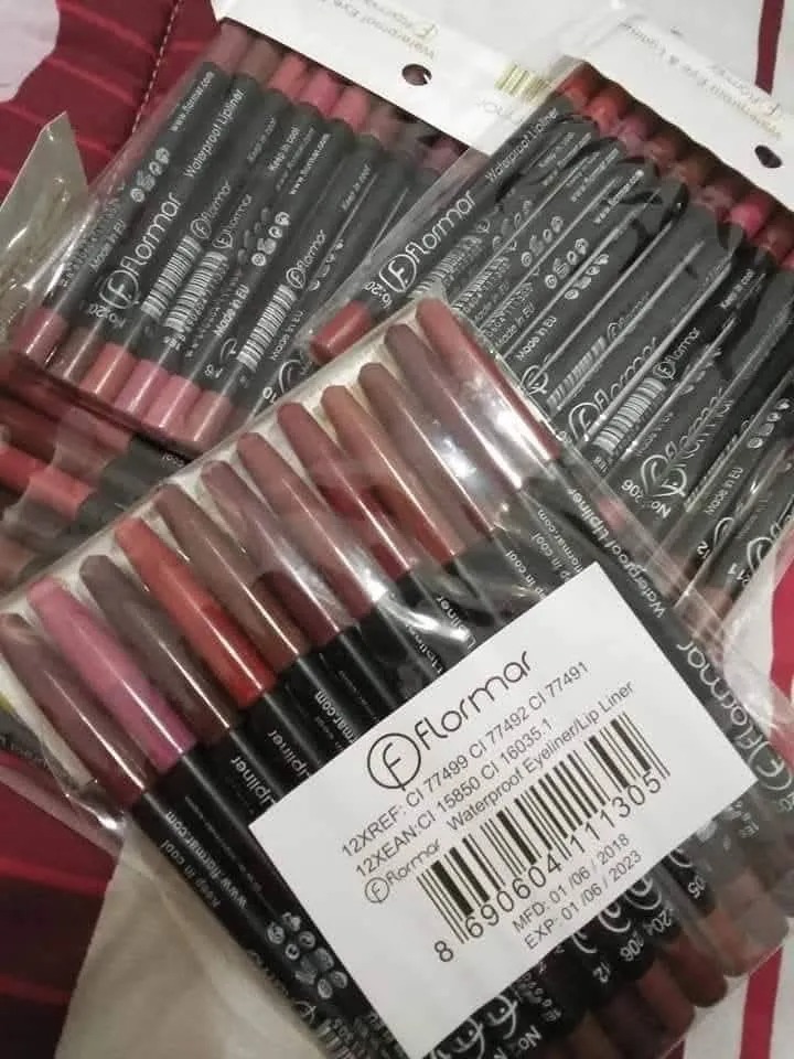 Cool Undertone Lip Pencil 100 g -12 Pc