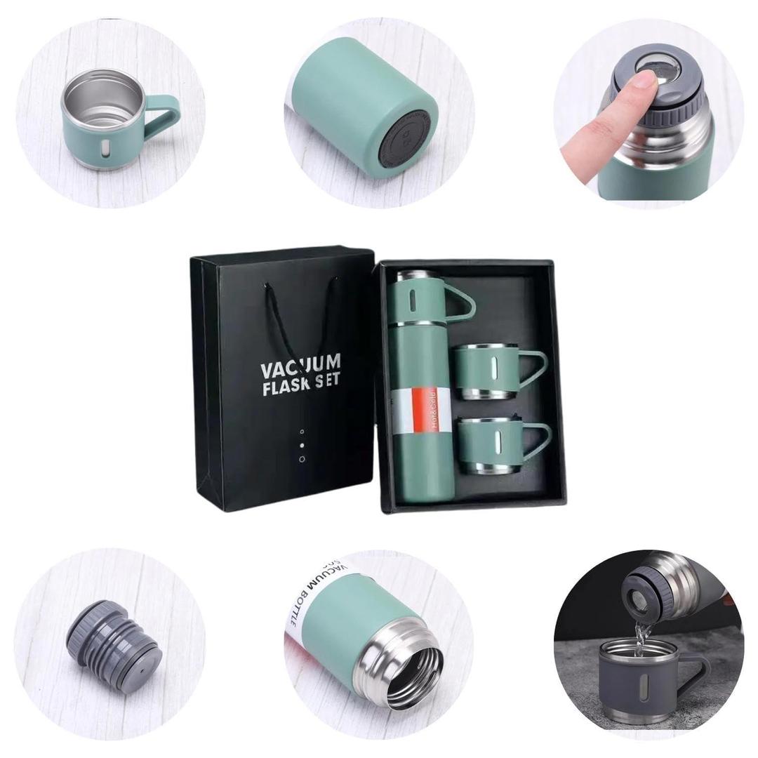 Vacuum Flask Set- 1 Pc for Ultimate Hydration