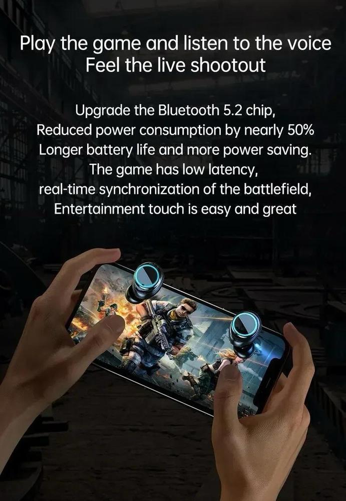 M25 Wireless Gaming Earbuds