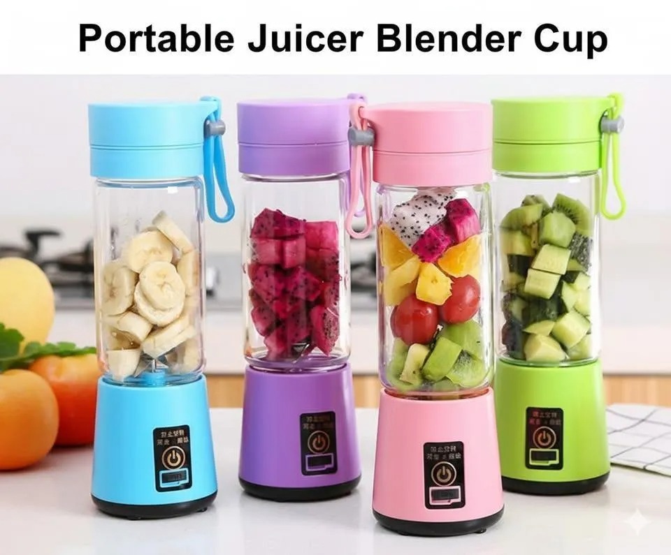 Juicer Blender Portable & Rechargeable Electric 