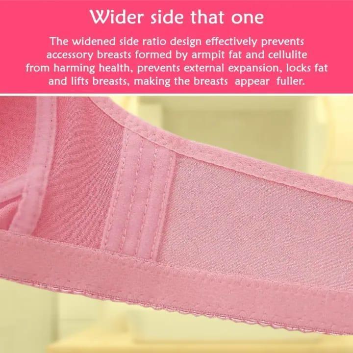 Silk Sequins Padded Push Up Bra