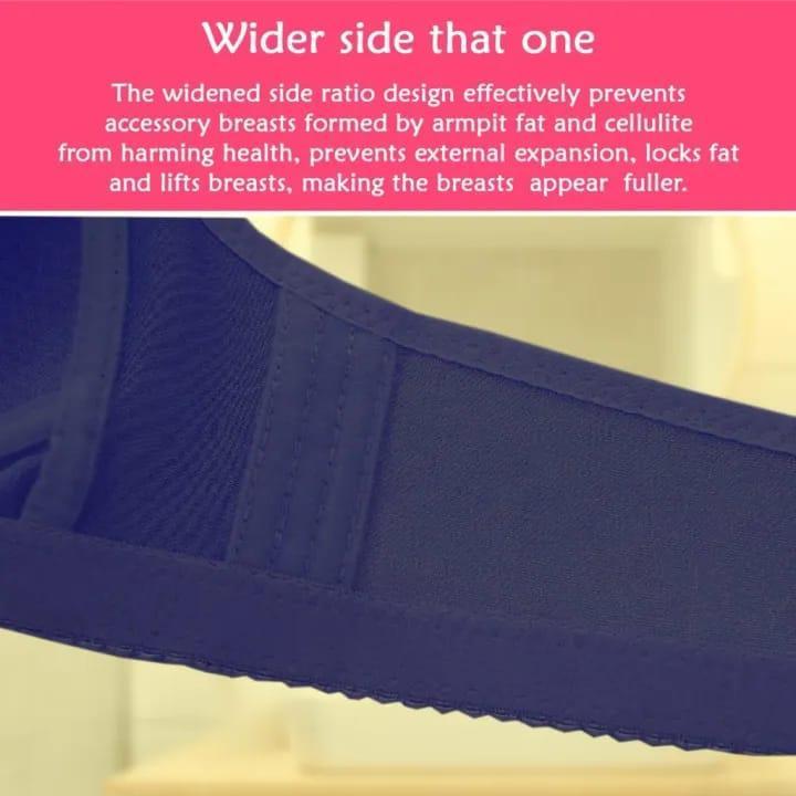 Silk Sequins Padded Push Up Bra