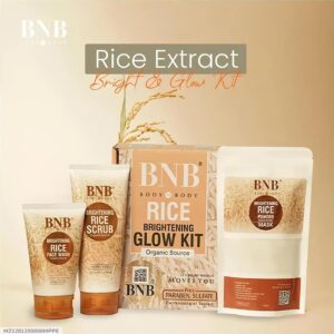 BNB Rice Extract Brightening Glow Kit