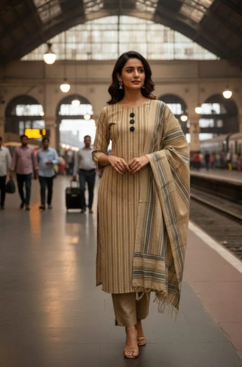 Summer Printed 3 Pcs Women Suit Cotton Lawn Multicolor