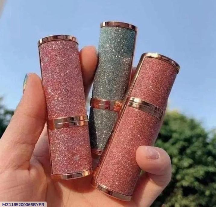 Glitter Lip Balm Set - Hydrating Glossy Pink Green Blue