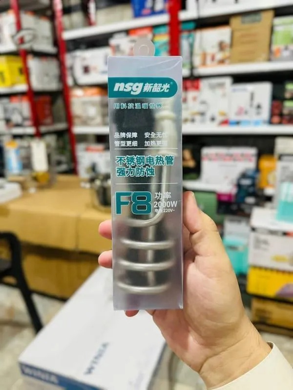 Stainless Steel Water Heating Rod White 1 Pc