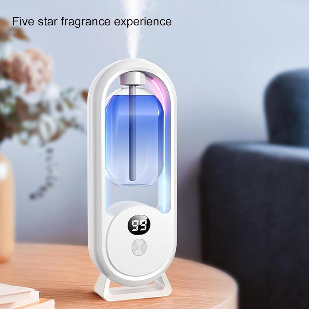 White LED Night Humidifier with Warm Atmosphere