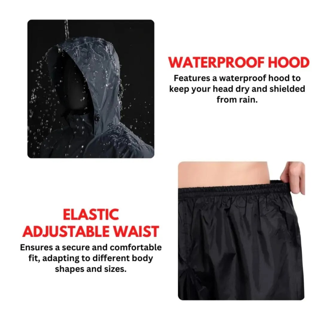 2 Pcs Parachute Rainsuit (Men & Women)