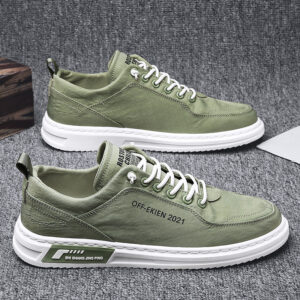 Mens Slip-on Low-top Shoes With Flat Soles