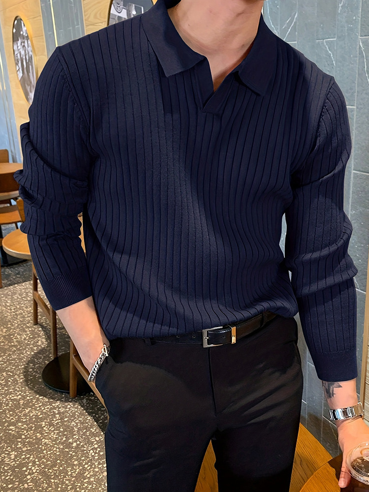 Winter Polo shirt Casual Comfortable Golf Men's Clothing