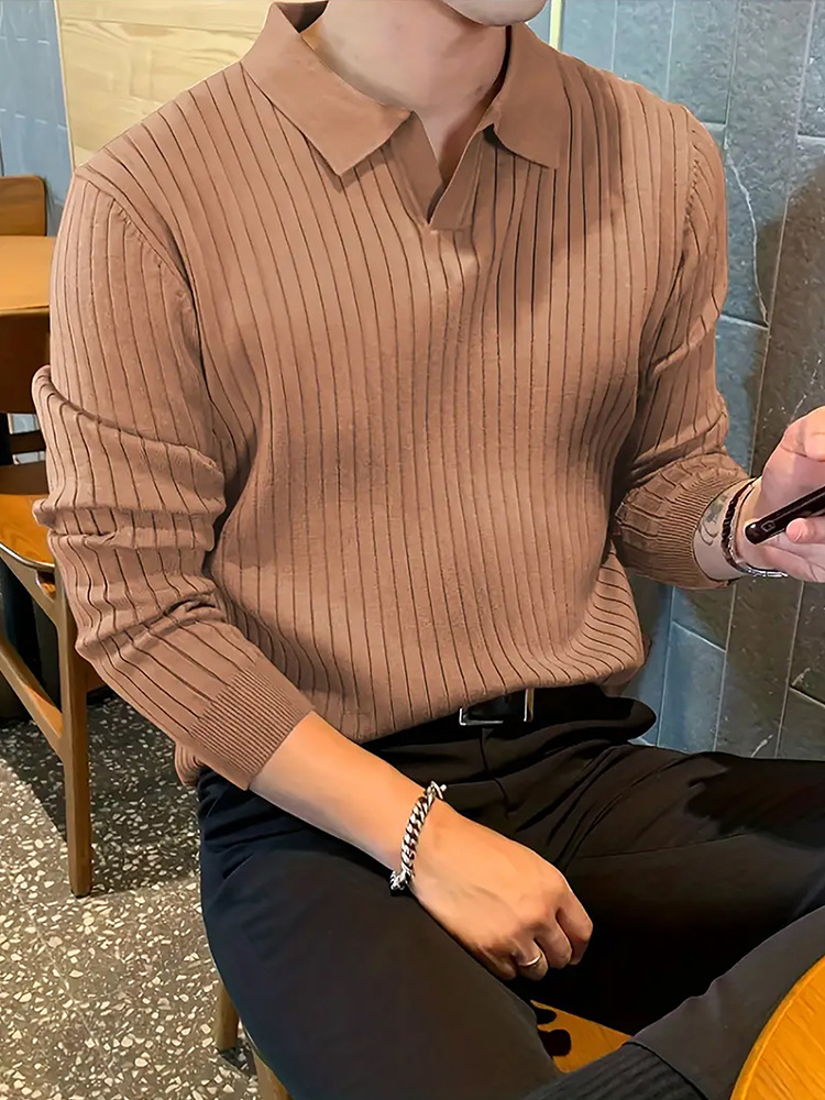 Winter Polo shirt Casual Comfortable Golf Men's Clothing