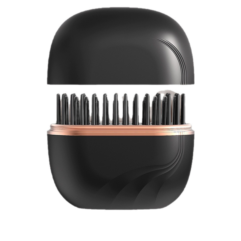 Mini Hair Straightening Comb Wireless Charging Portable Multifunctional Hair