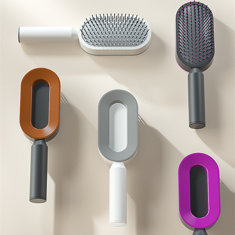 Self Cleaning Hair Brush For Women Pressed Hair Removal