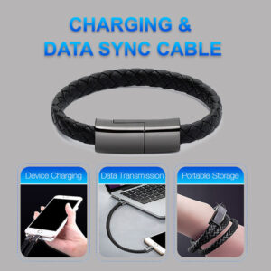 New Bracelet Charger USB Charging All Cable Data Charging