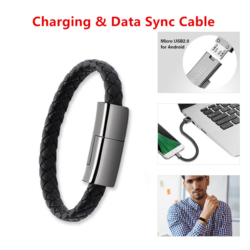 New Bracelet Charger USB Charging All Cable Data Charging