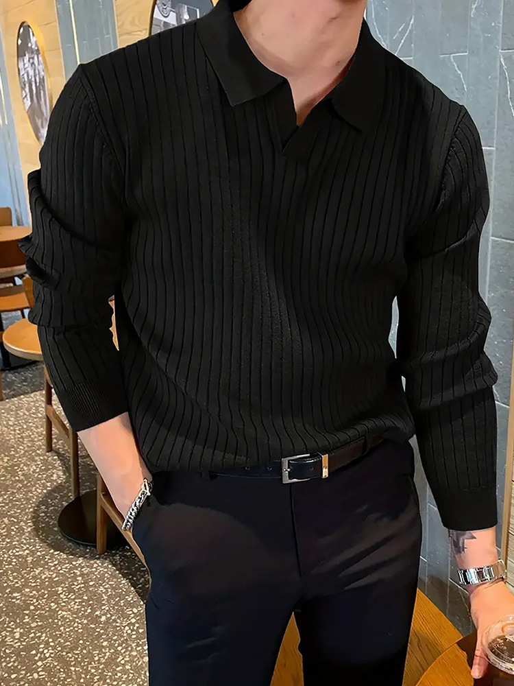 Winter Polo shirt Casual Comfortable Golf Men's Clothing