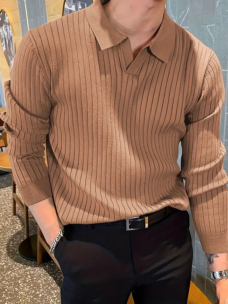 Winter Polo shirt Casual Comfortable Golf Men's Clothing