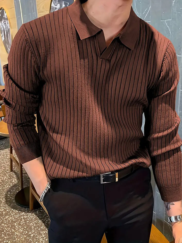 Winter Polo shirt Casual Comfortable Golf Men's Clothing